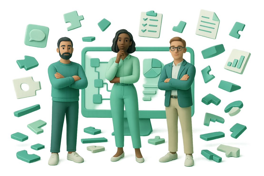 또 하나의 툴보다,<br> 전체를 정리하는 시스템이 필요합니다.